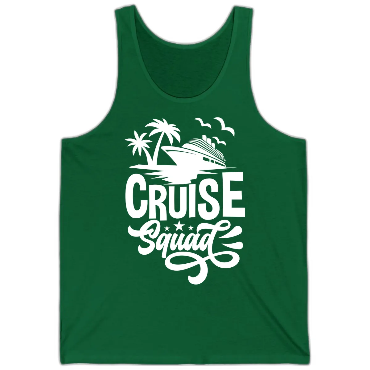 Cruise Squad Goals Tank in Kelly
