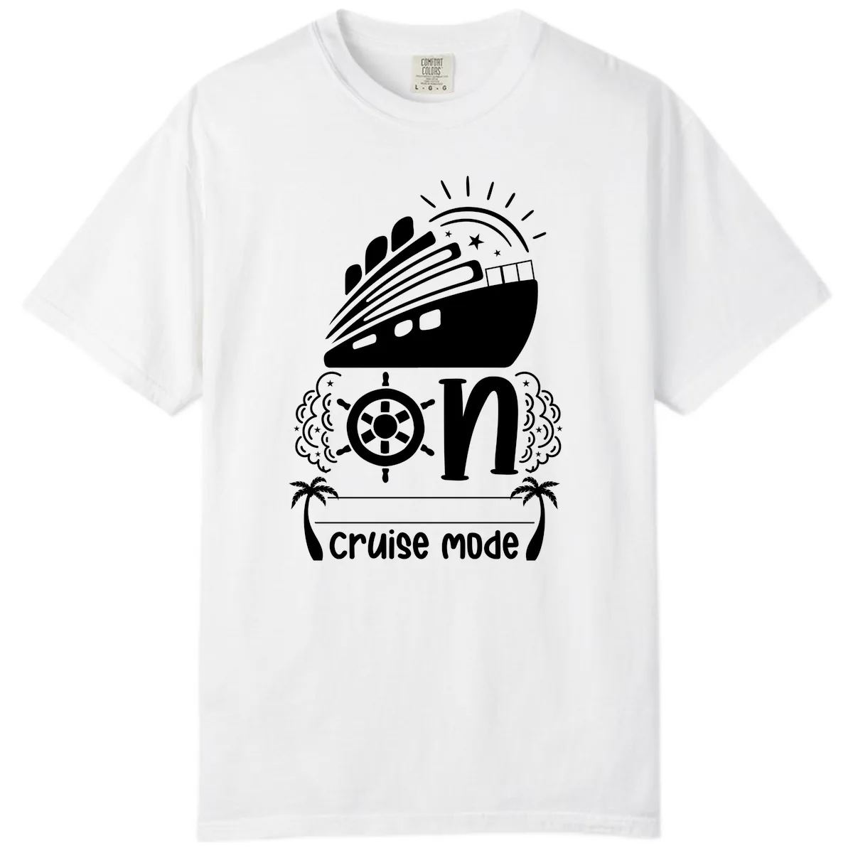 Cruise Mode On Comfort Color in White