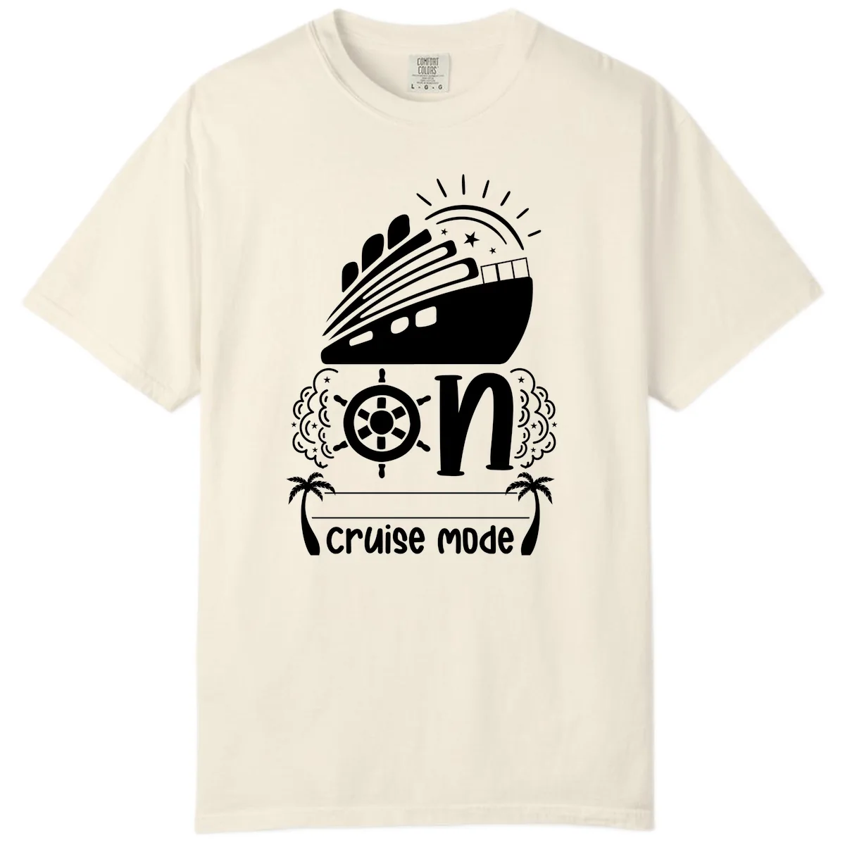 Cruise Mode On Comfort Color in Ivory