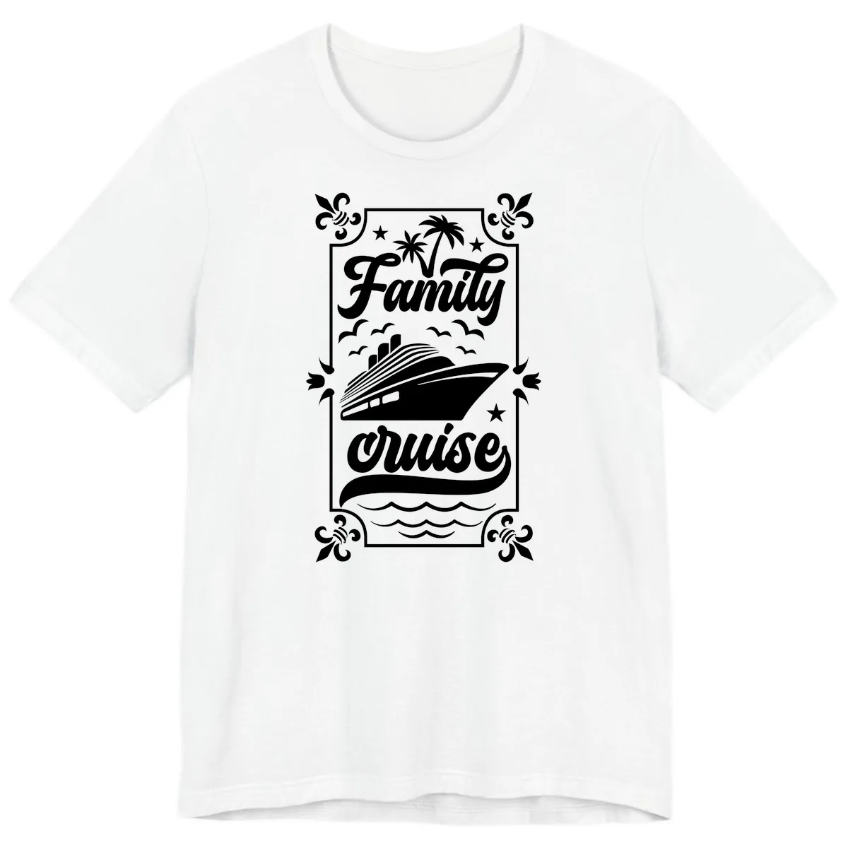 Family Cruise Getaway Premium T-Shirt in White