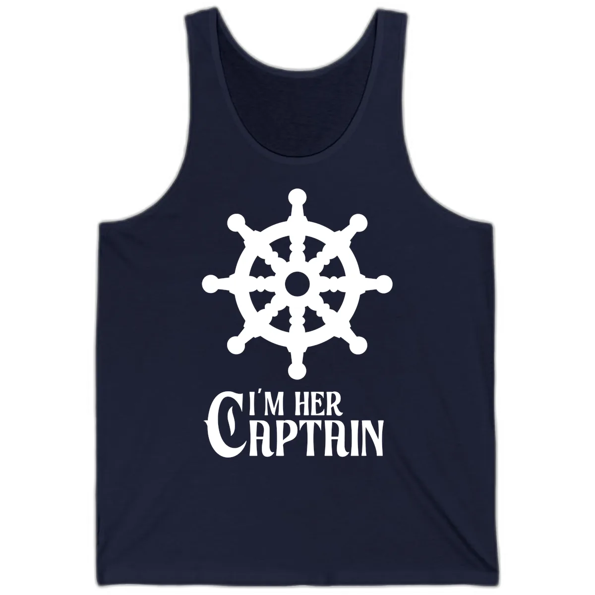 I'm Her Captain Tank in Navy