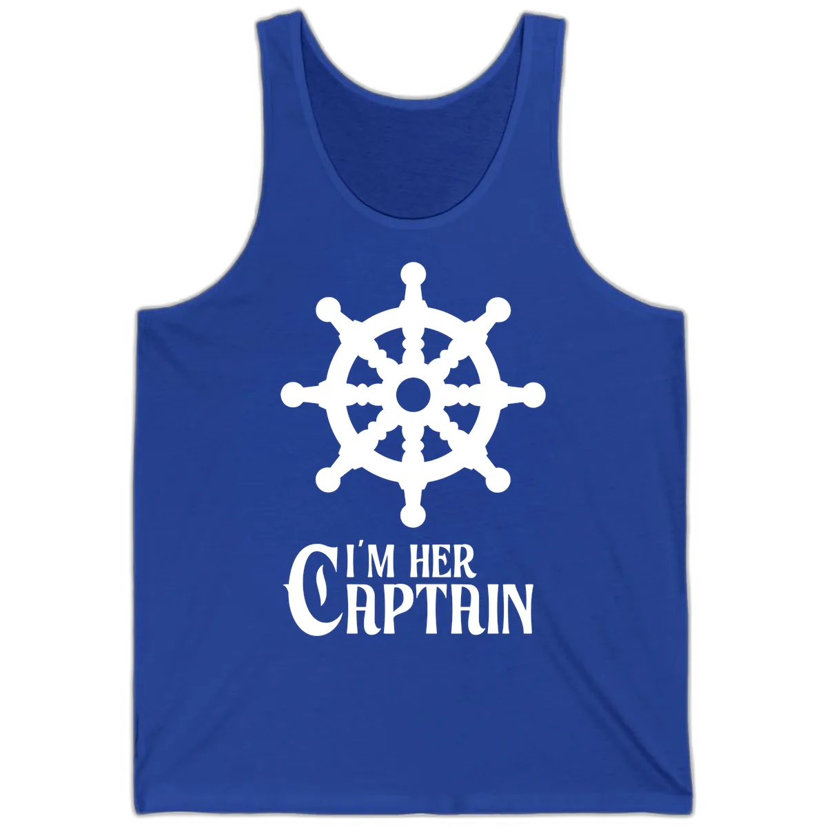 I'm Her Captain Tank in True Royal
