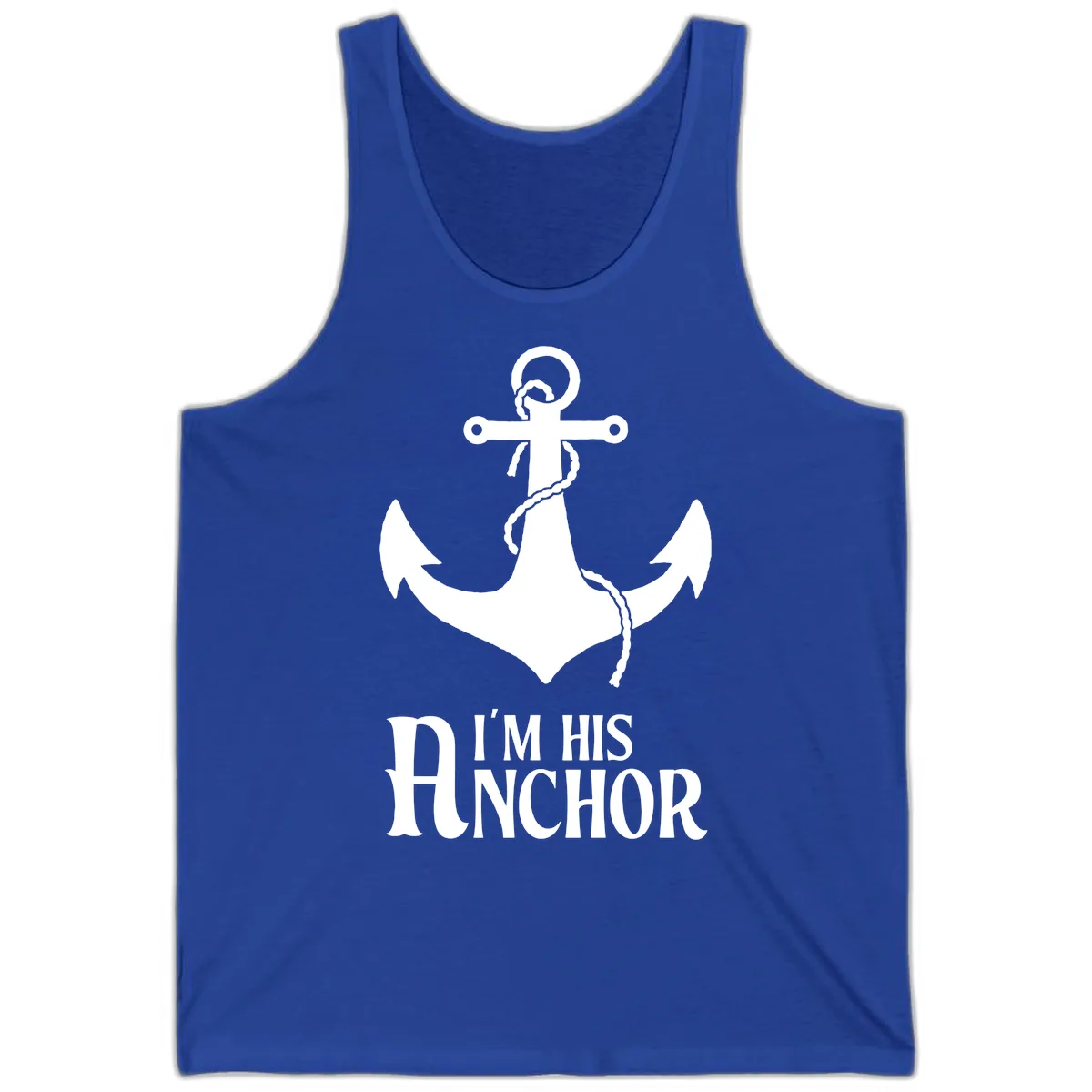 I'm His Anchor Tank in True Royal