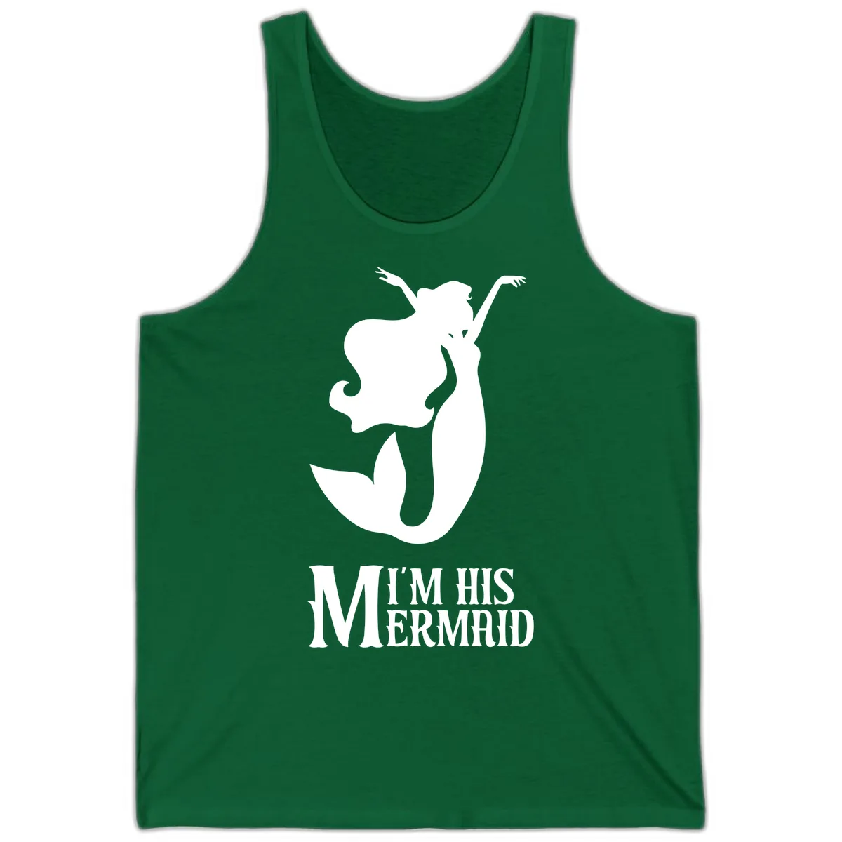 I'm His Mermaid Tank in Kelly