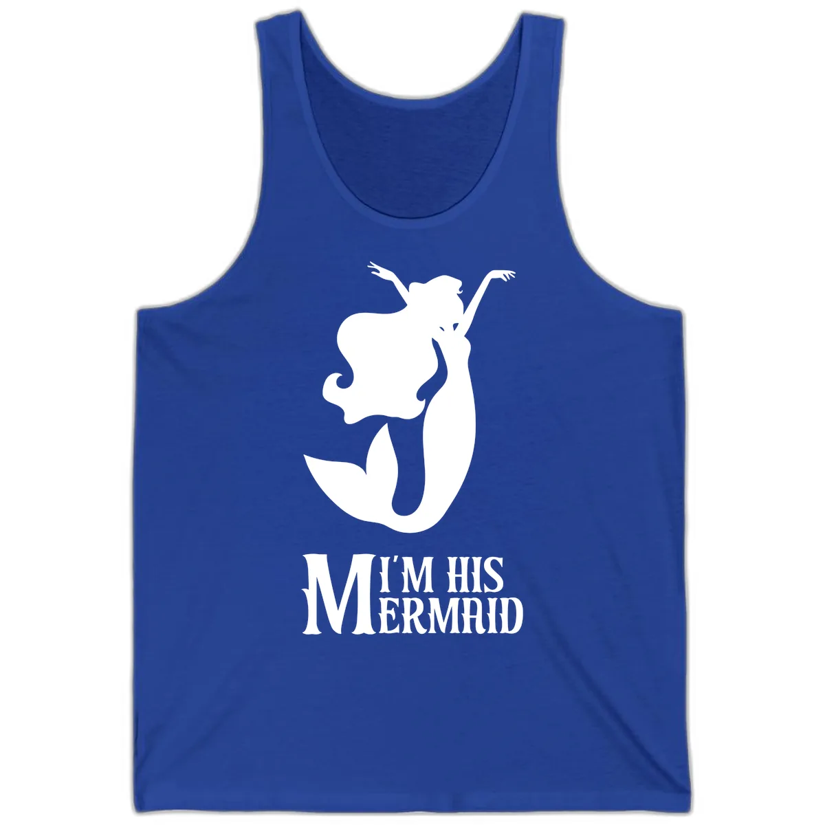 I'm His Mermaid Tank in True Royal