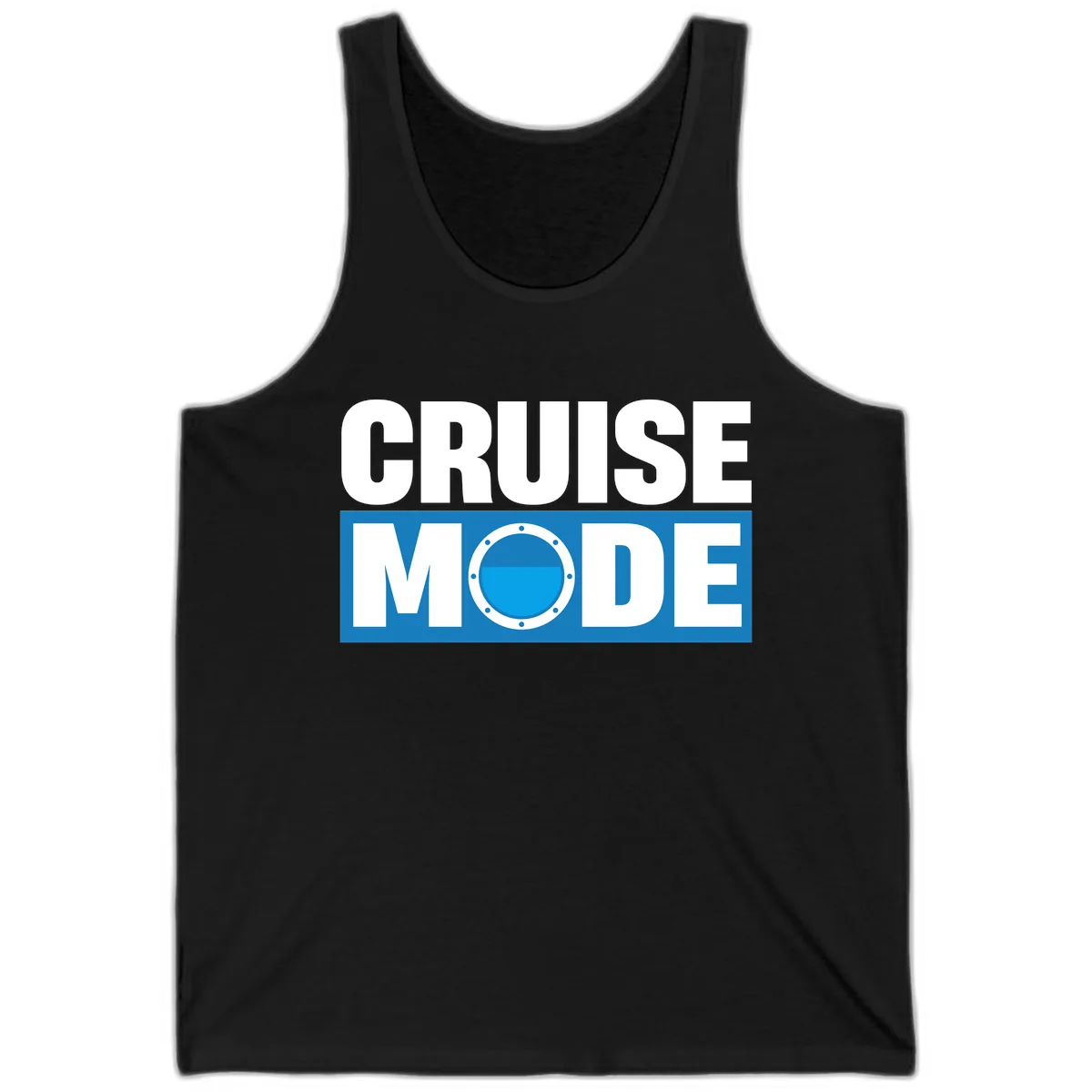 Cruise Mode Porthole Tank in Black