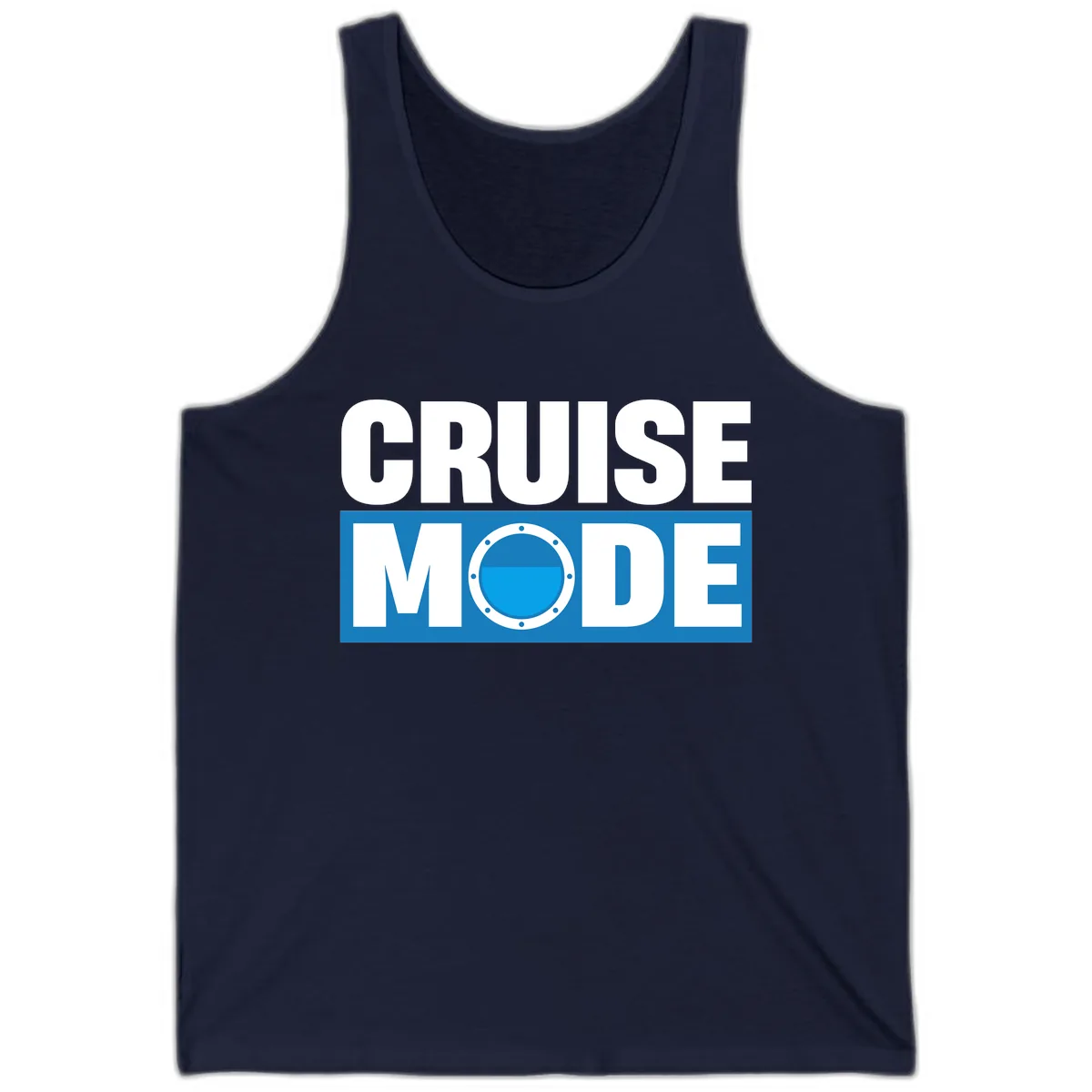 Cruise Mode Porthole Tank in Navy