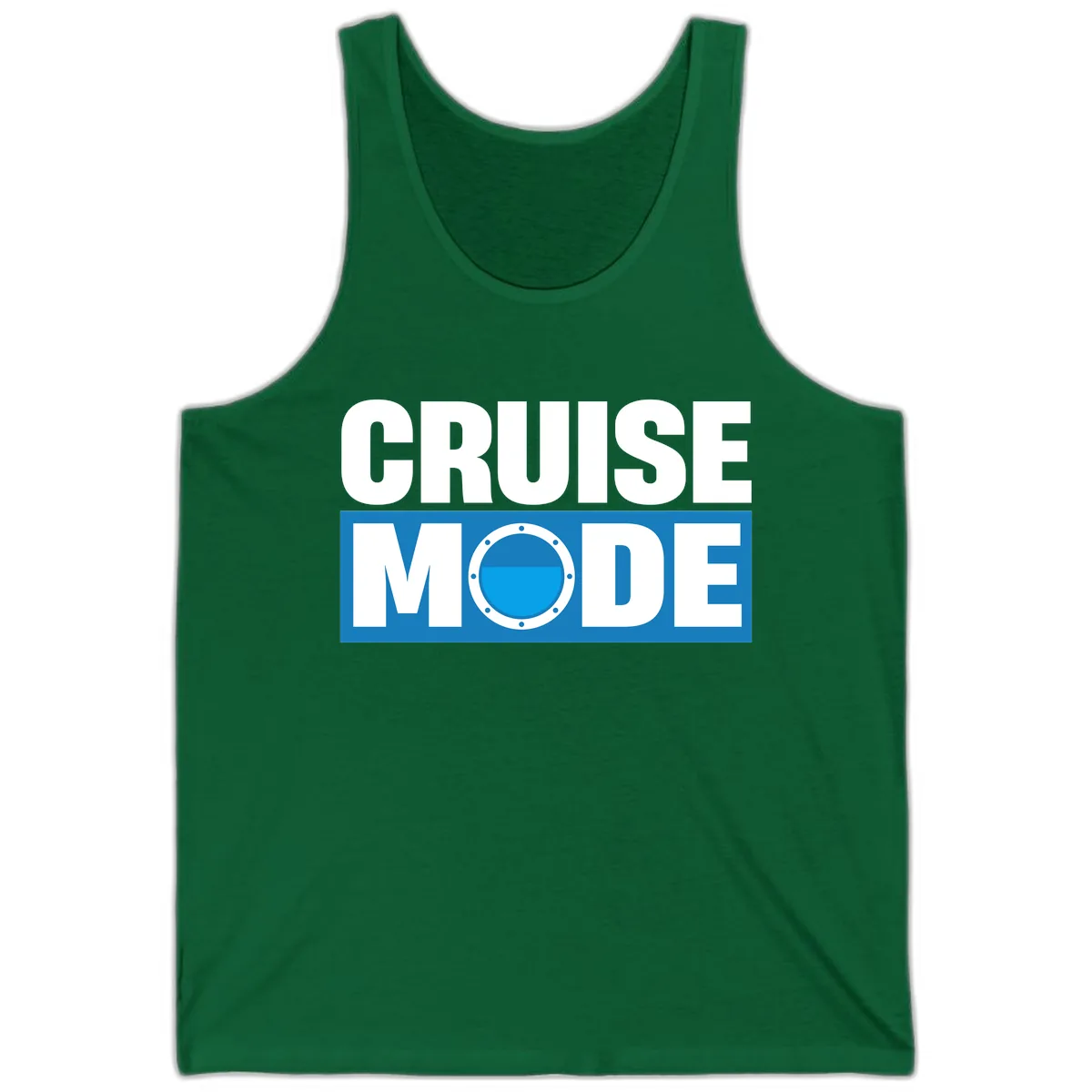 Cruise Mode Porthole Tank in Kelly