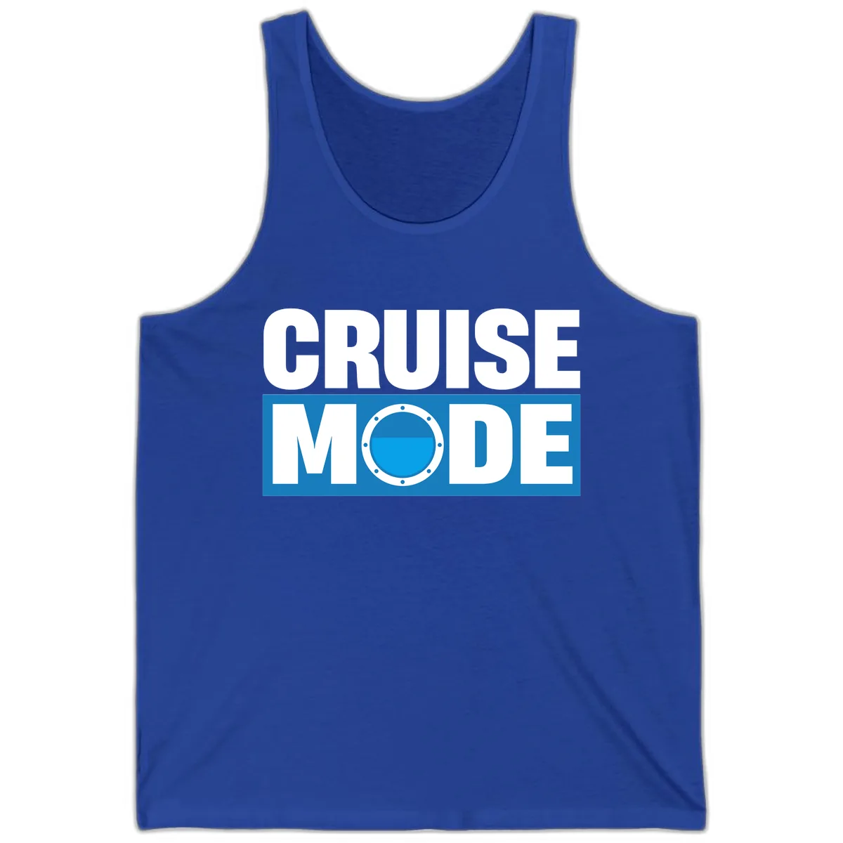 Cruise Mode Porthole Tank in True Royal