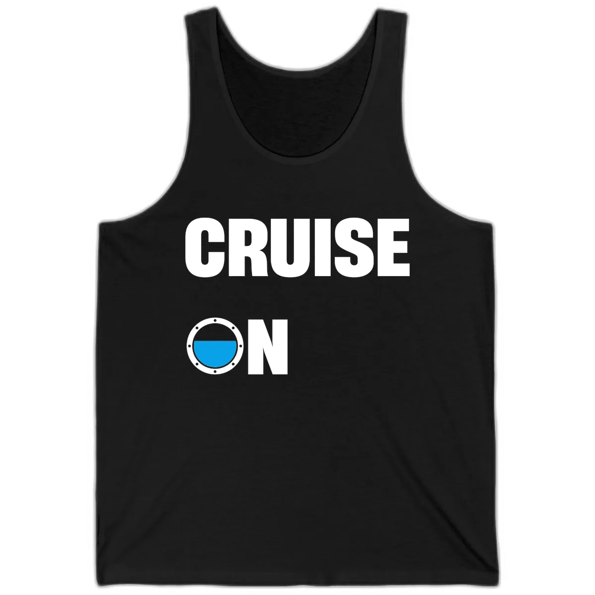 Cruise On Porthole Tank in Black