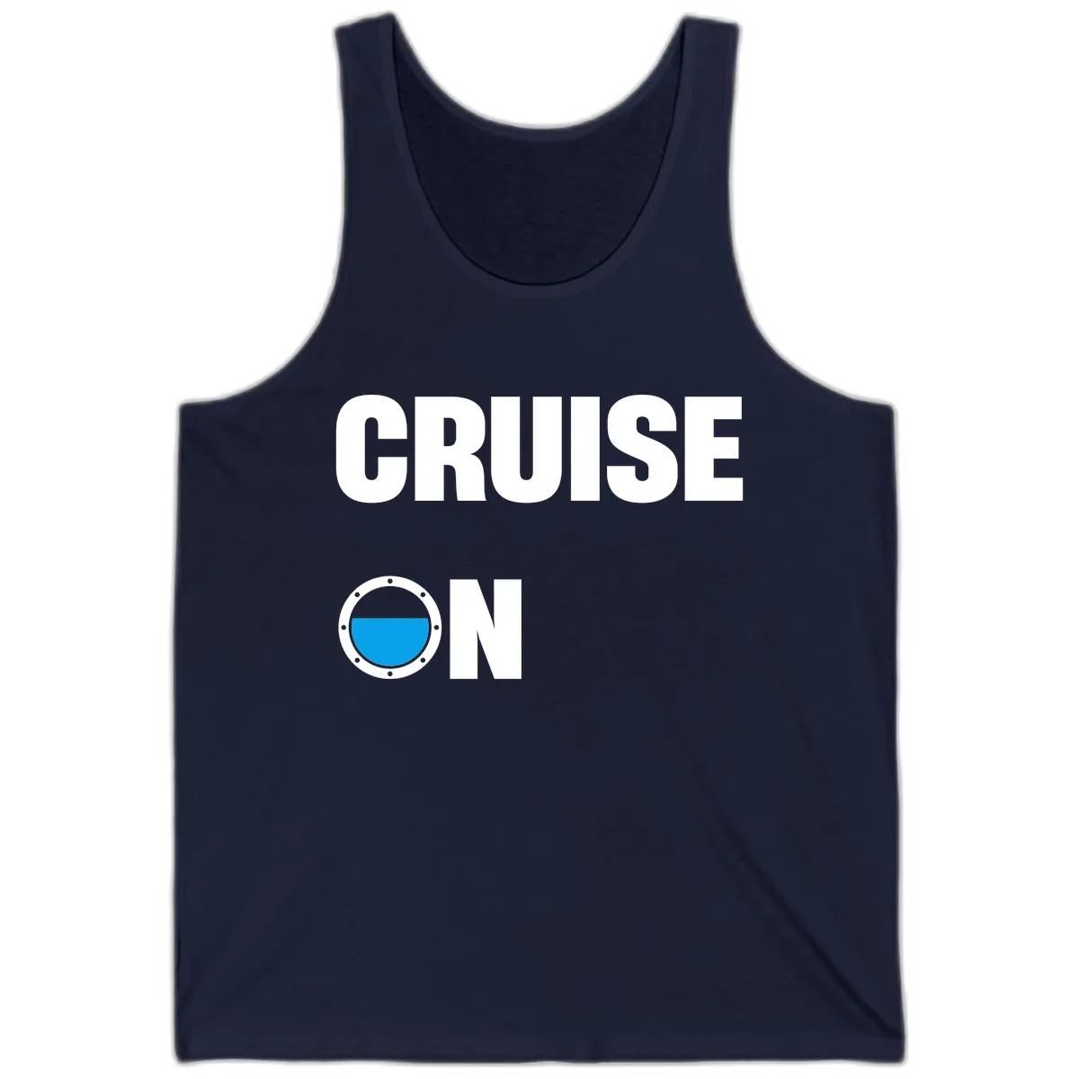Cruise On Porthole Tank in Navy