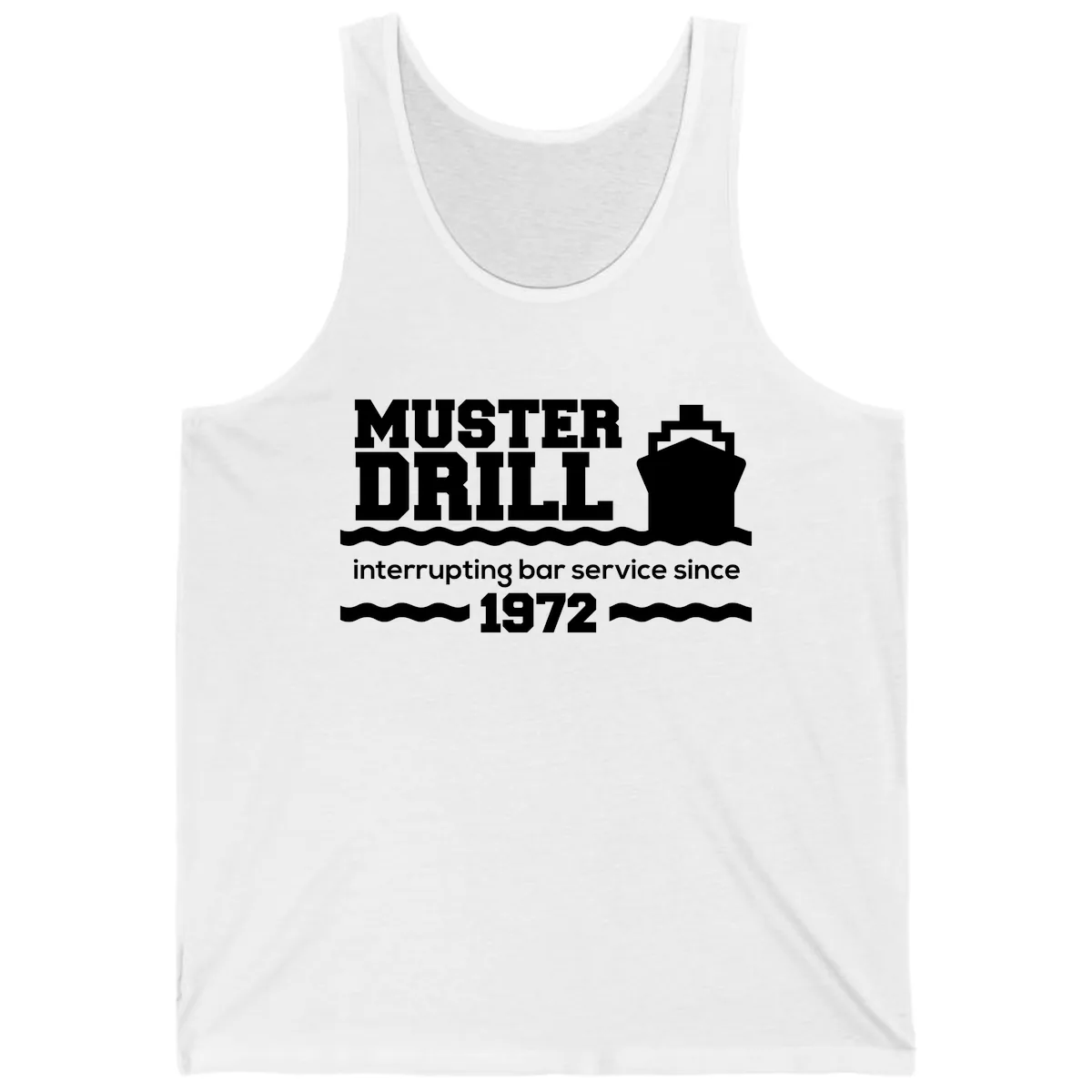 Muster Drill Interrupting Bar Service Since 1972 Tank in White