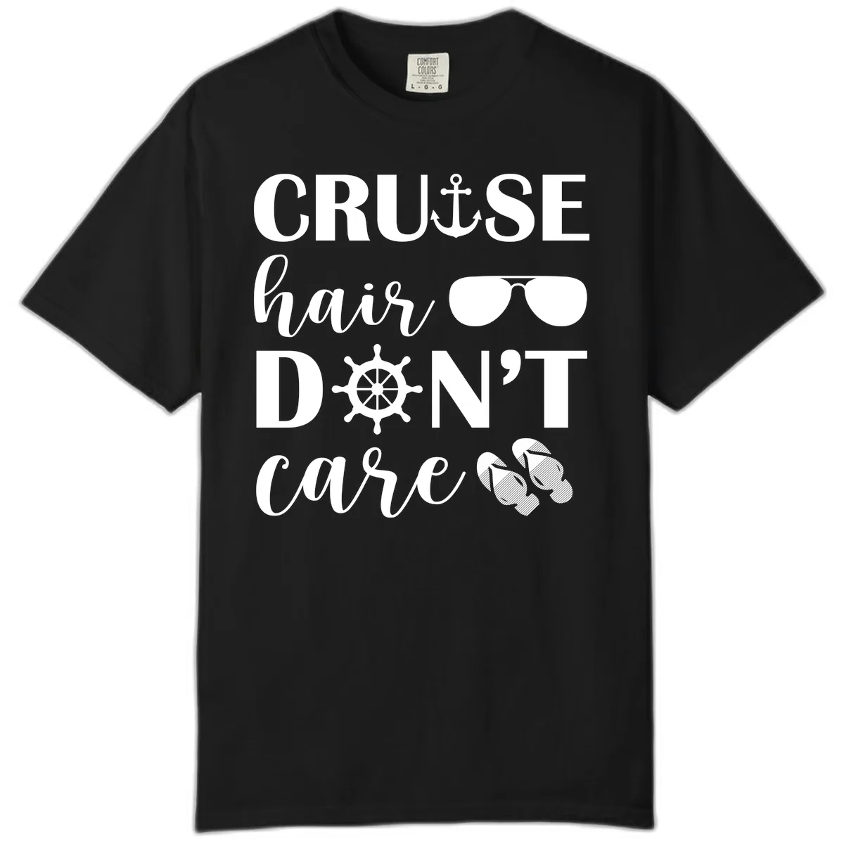 Cruise Hair Don't Care Comfort Color in Black