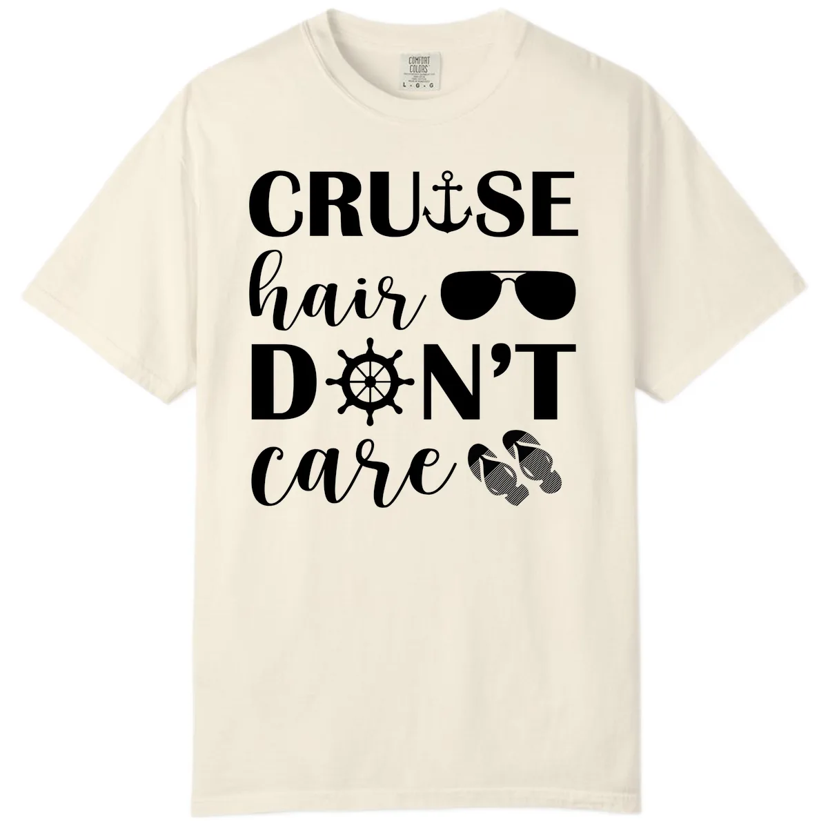 Cruise Hair Don't Care Comfort Color in Ivory