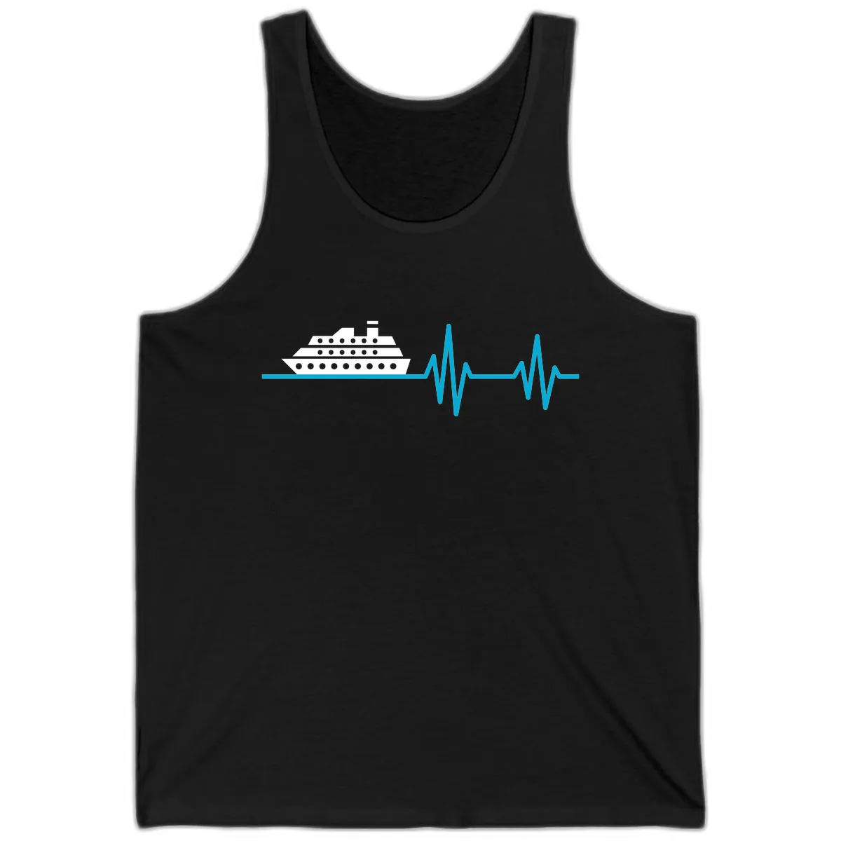 Cruise Ship Heartbeat Tank in Black
