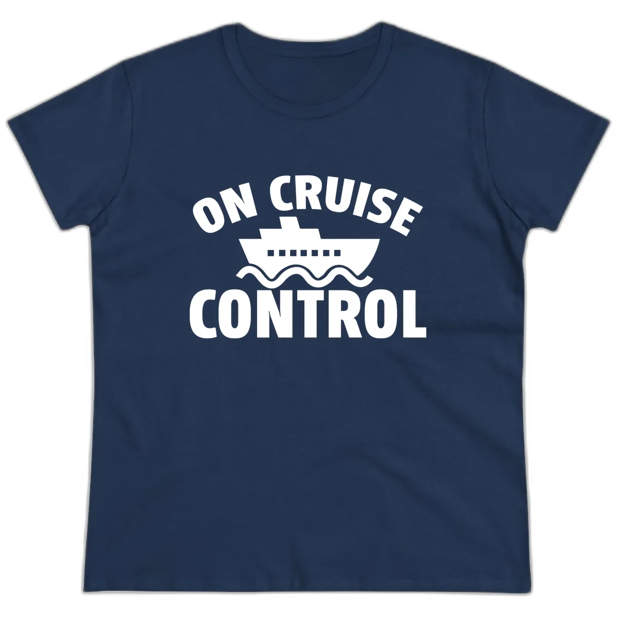 On Cruise Control Ladies Tee in Navy