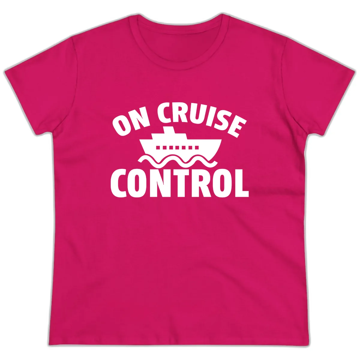 On Cruise Control Ladies Tee in Heliconia