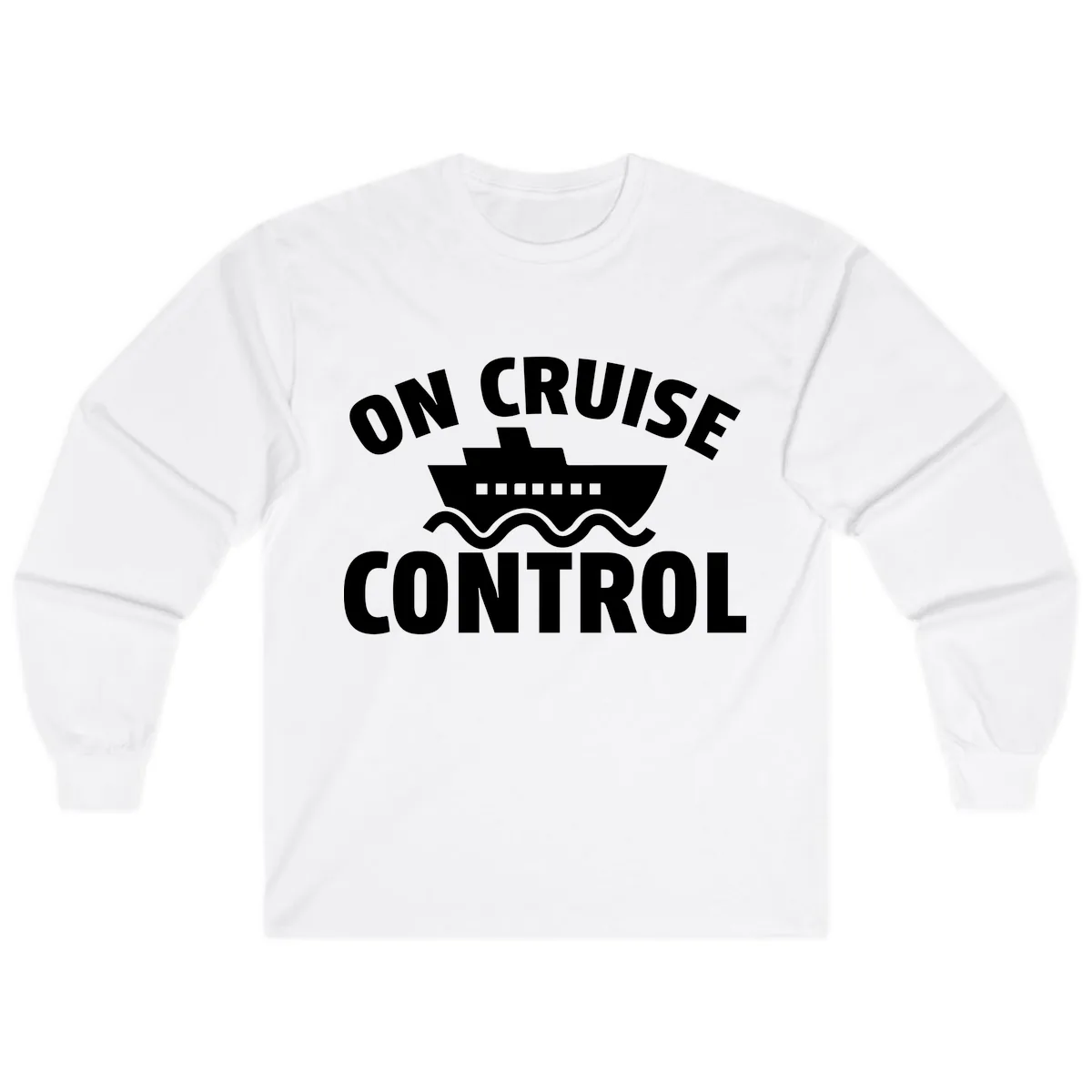 On Cruise Control Long Sleeve in White