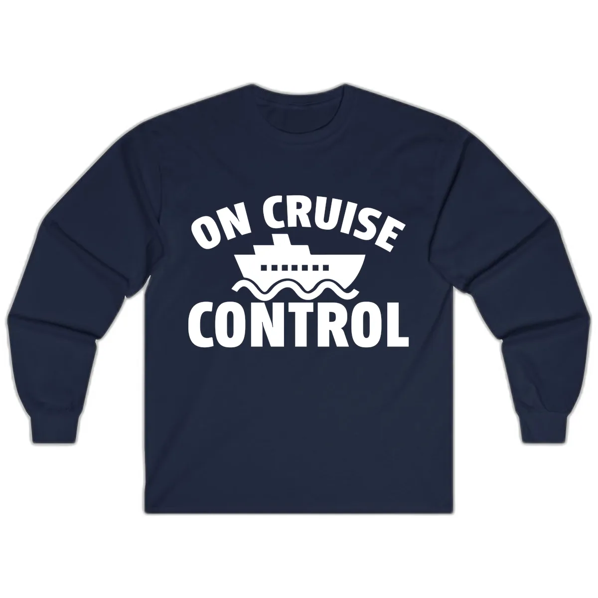 On Cruise Control Long Sleeve in Navy
