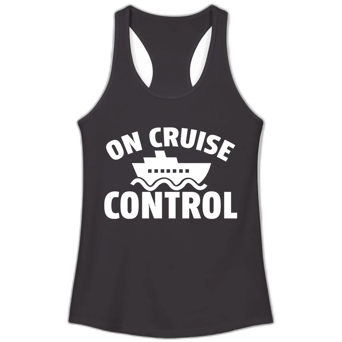 On Cruise Control Ladies Tank in Black