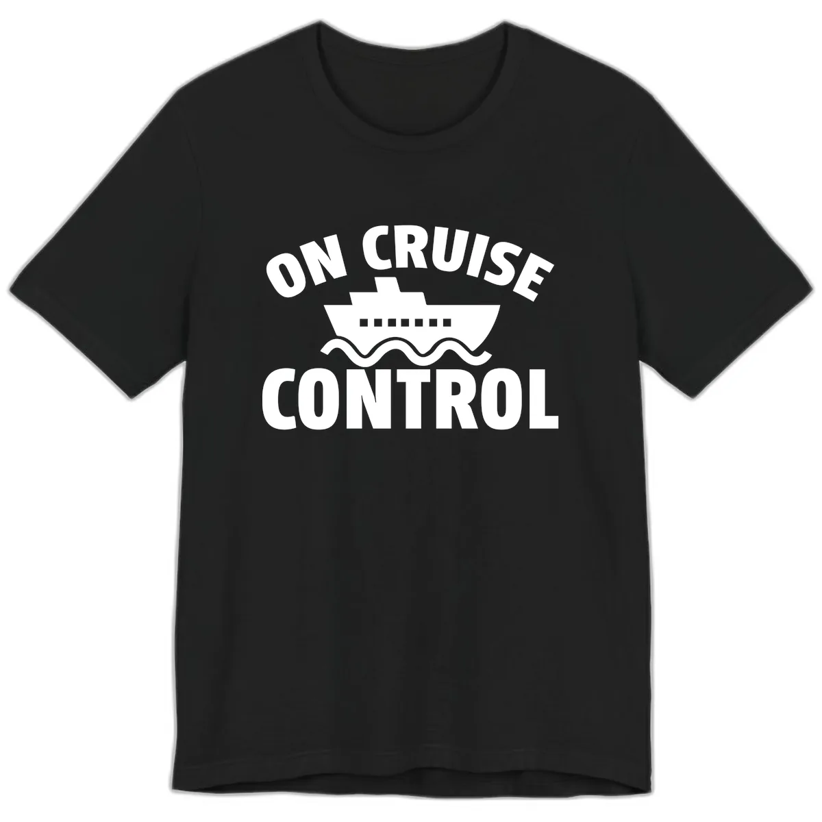 On Cruise Control Premium T-Shirt in Black