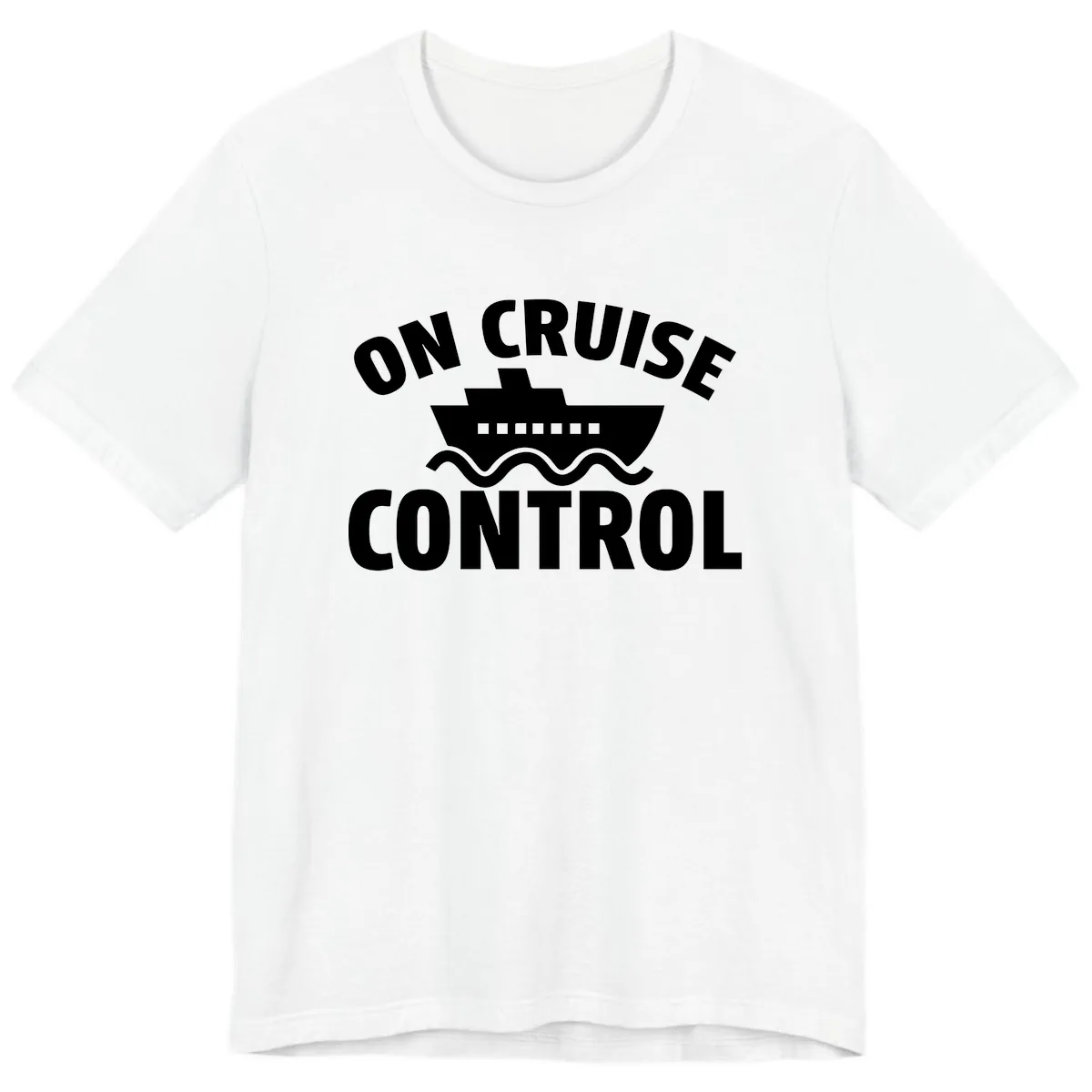 On Cruise Control Premium T-Shirt in White