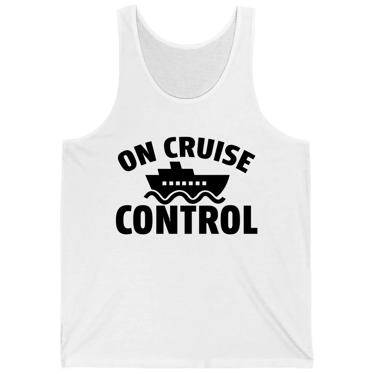 On Cruise Control Tank in White
