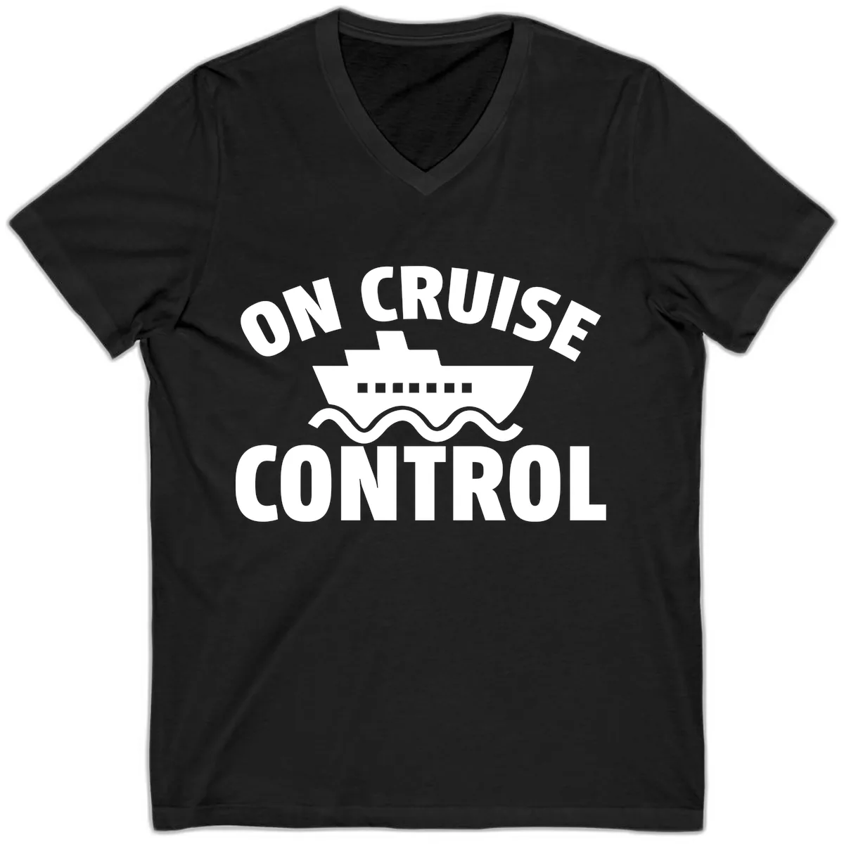 On Cruise Control V-Neck in Black