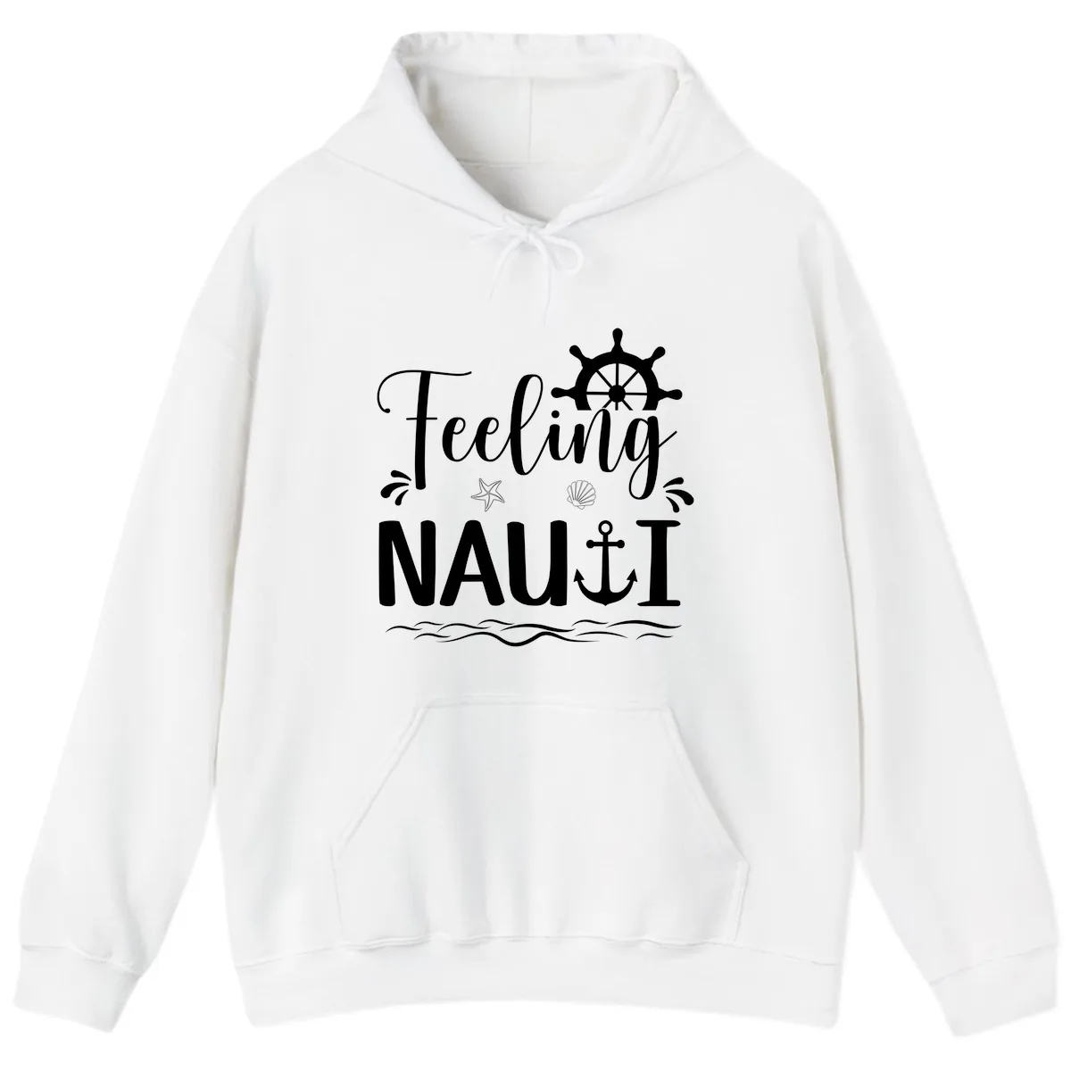 Feeling Nauti Hoodie in White