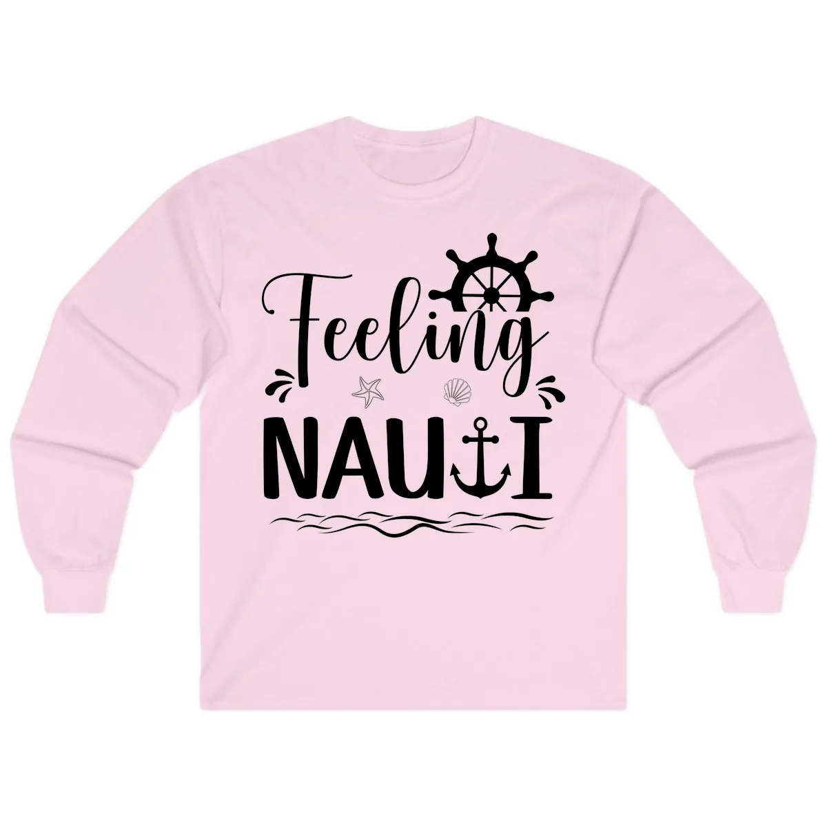 Feeling Nauti Long Sleeve in Light Pink