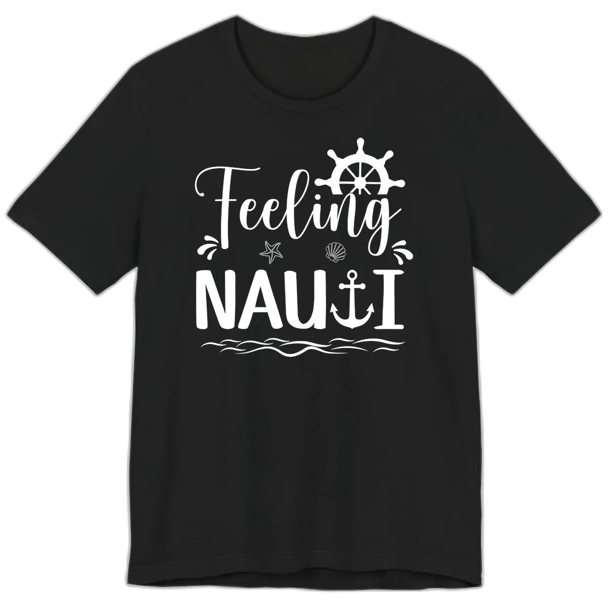 Feeling Nauti Premium T-Shirt in Black