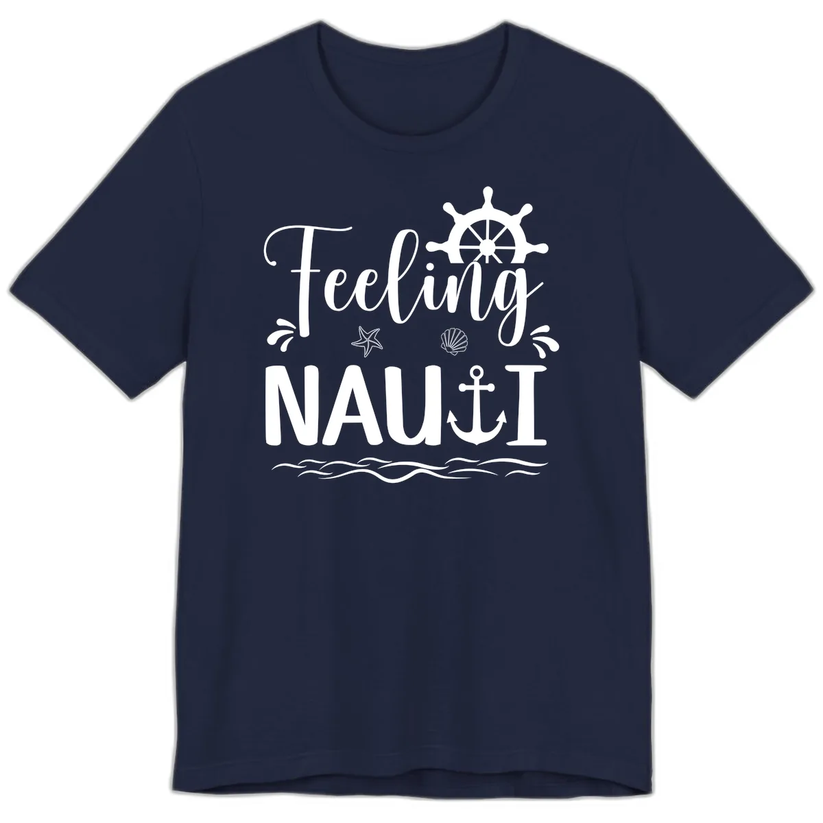 Feeling Nauti Premium T-Shirt in Navy