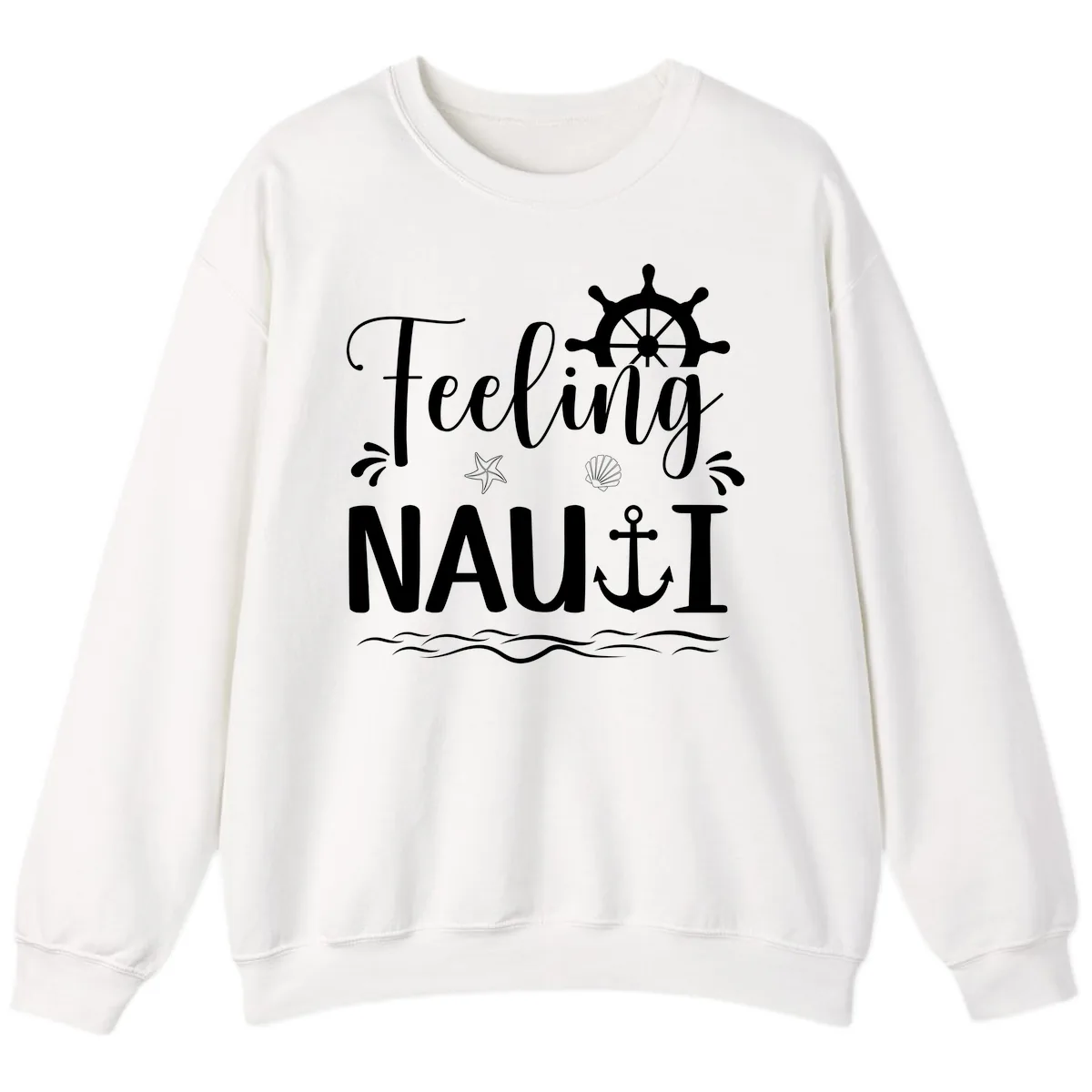 Feeling Nauti Sweatshirt in White