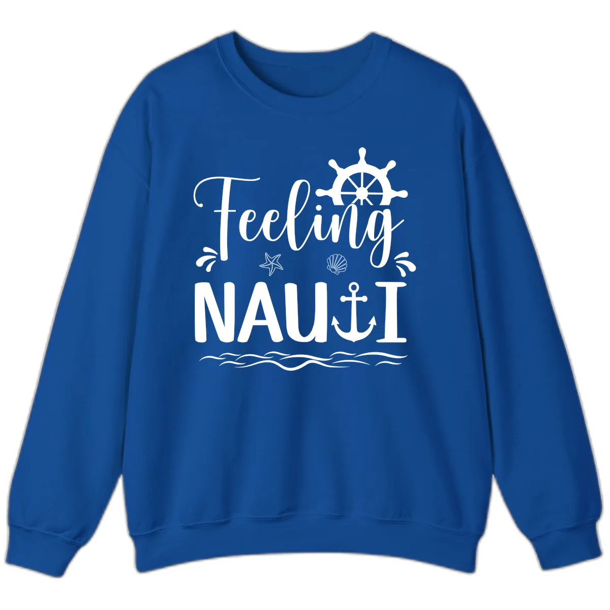 Feeling Nauti Sweatshirt in Royal
