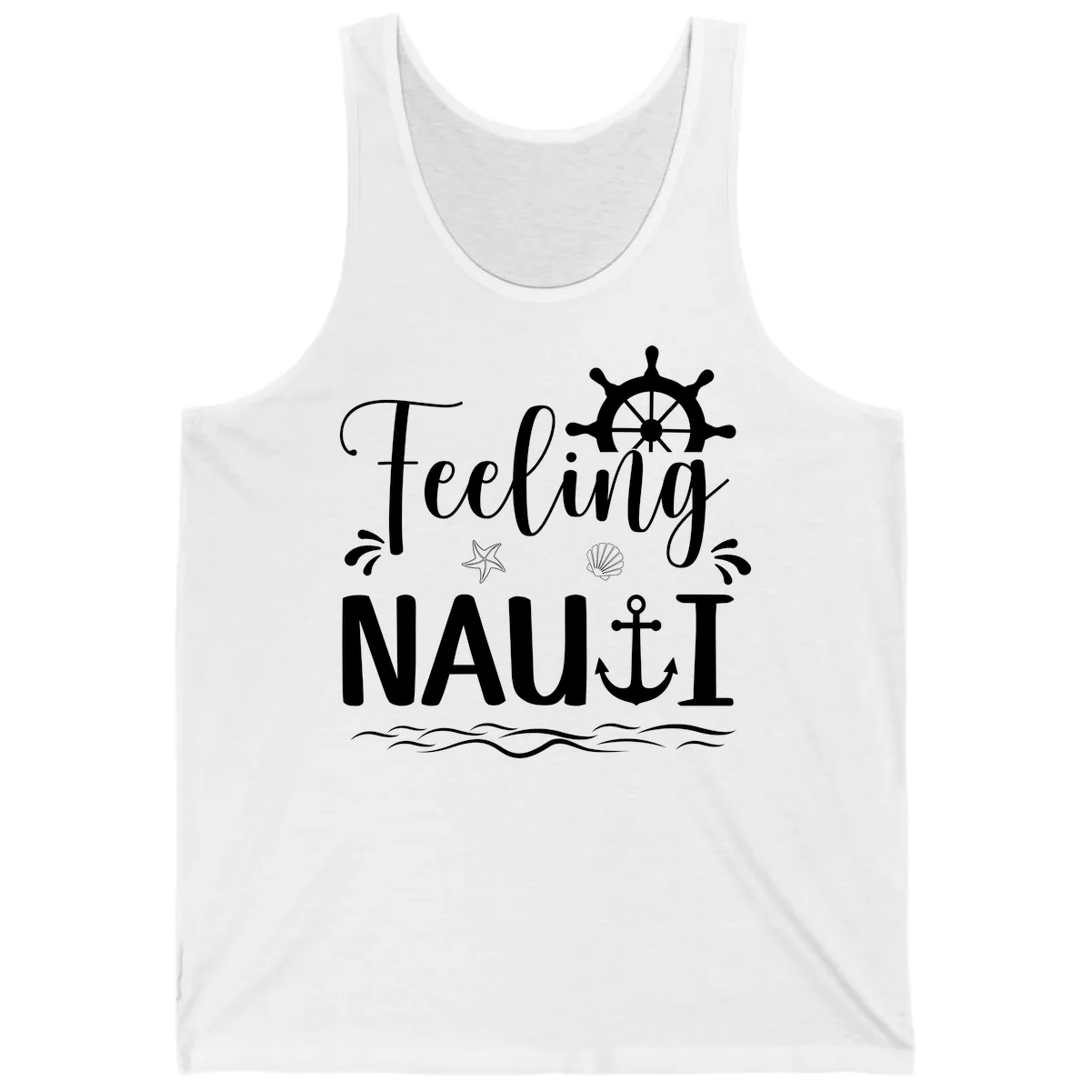 Feeling Nauti Tank in White