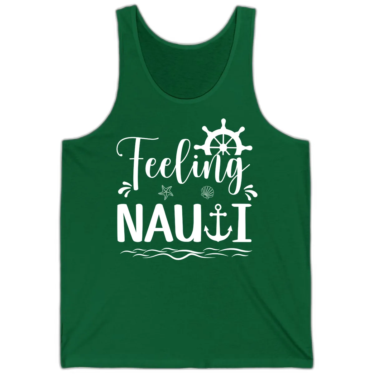Feeling Nauti Tank in Kelly