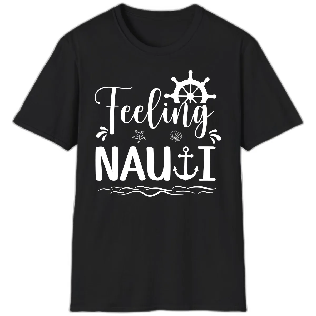 Feeling Nauti T-Shirt in Black