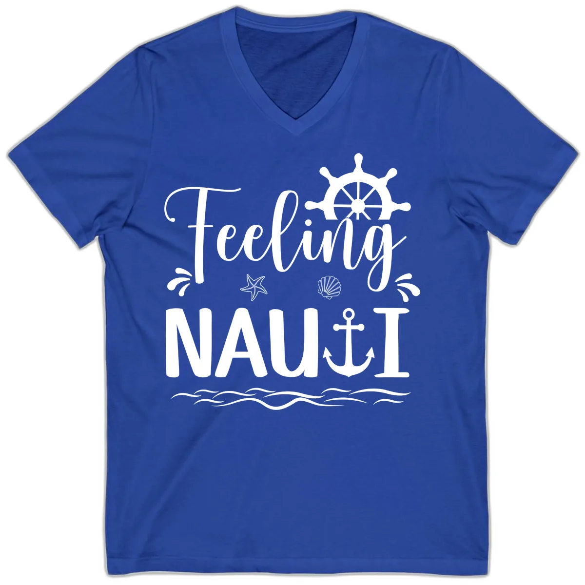 Feeling Nauti V-Neck in True Royal