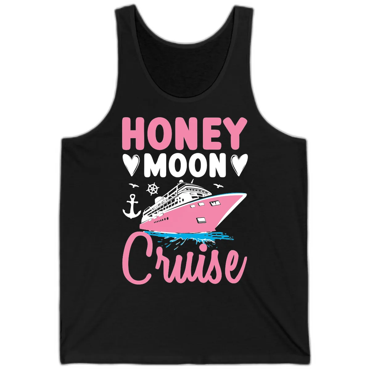 Honeymoon Cruise Tank in Black