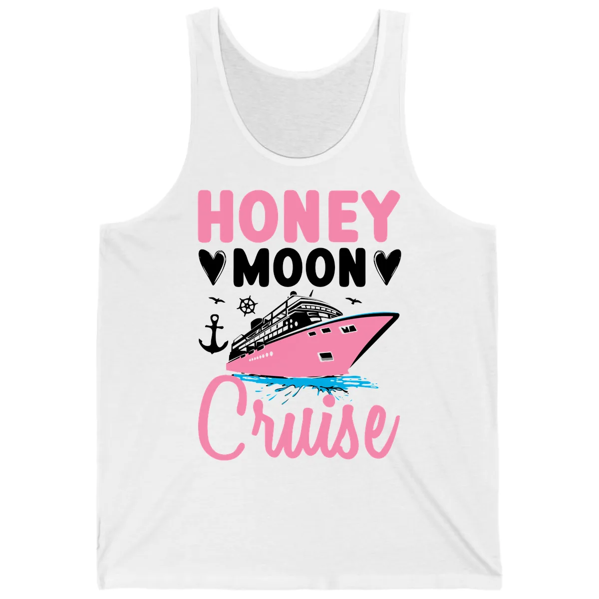 Honeymoon Cruise Tank in White
