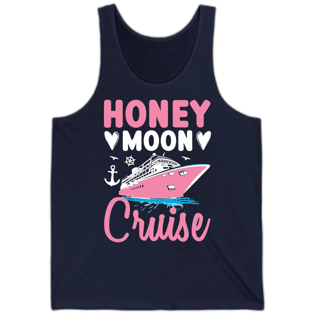 Honeymoon Cruise Tank in Navy
