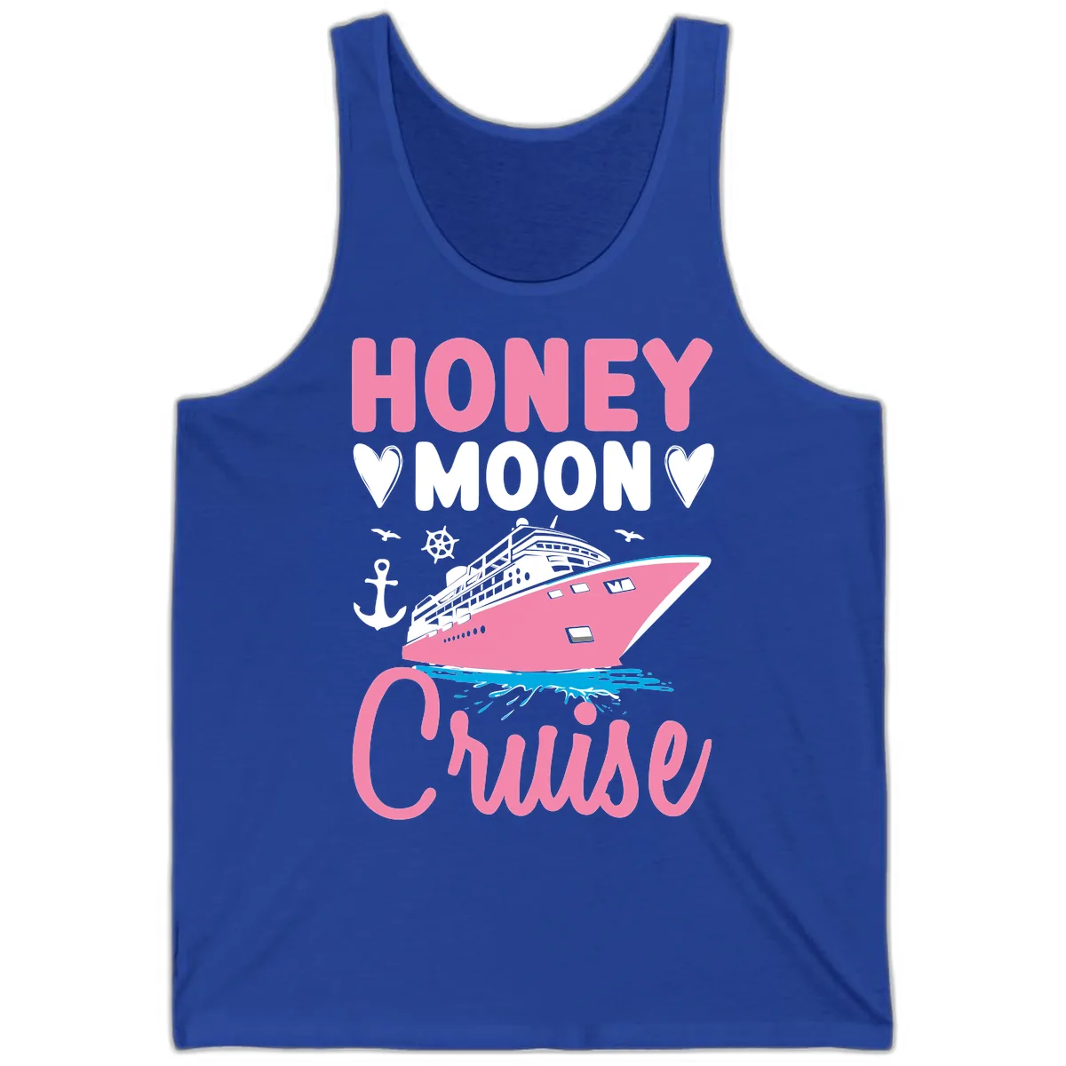 Honeymoon Cruise Tank in True Royal