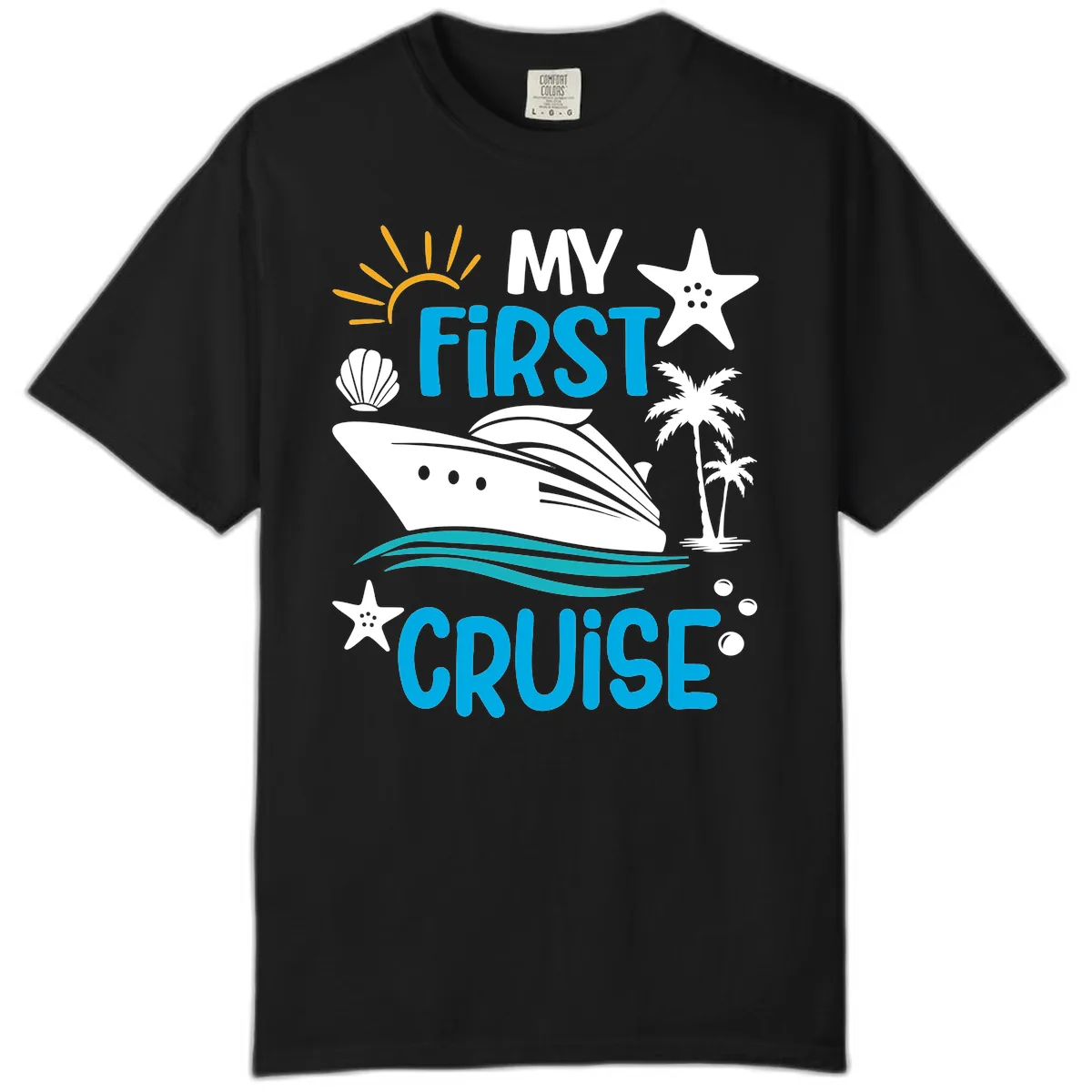 My First Cruise Comfort Color in Black