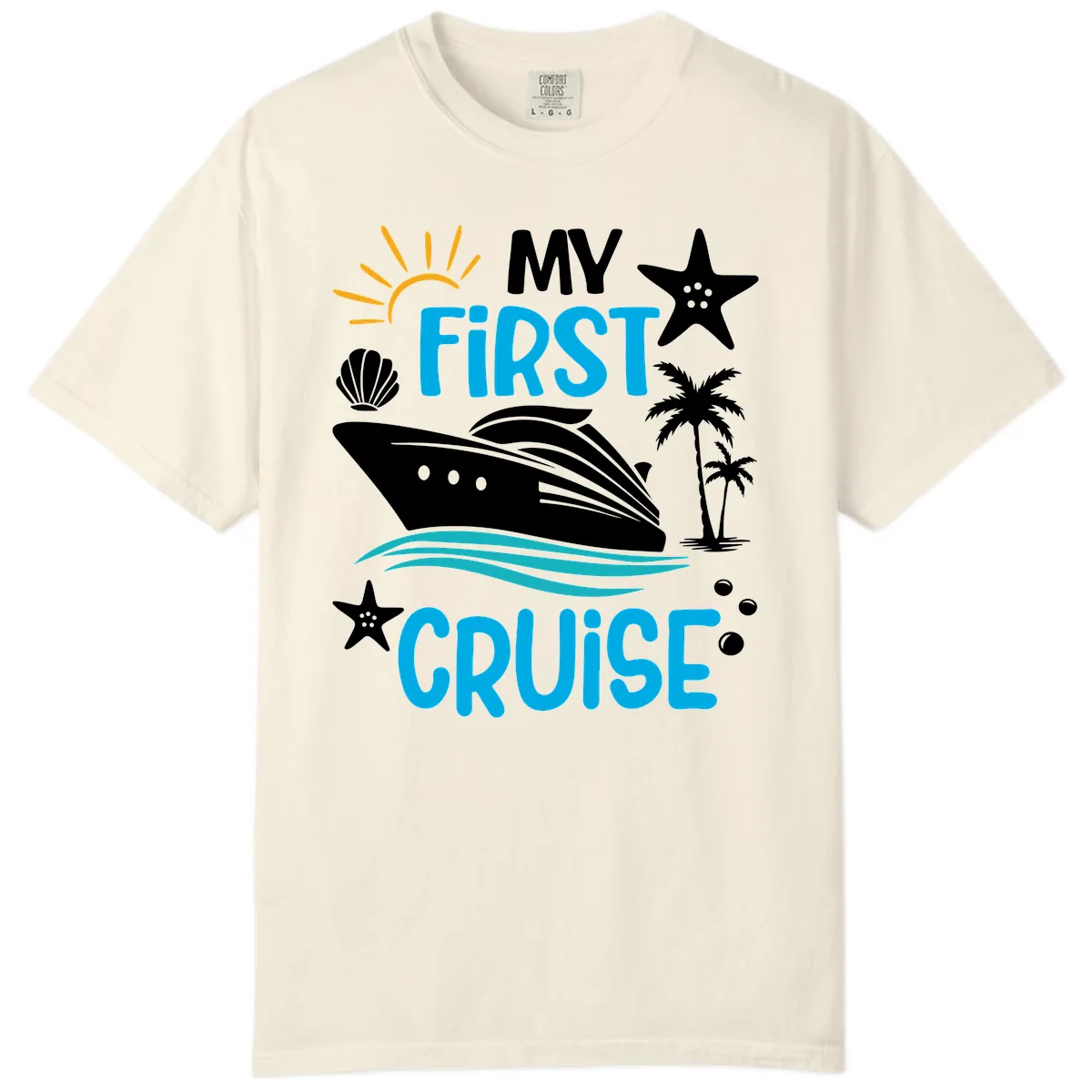My First Cruise Comfort Color in Ivory