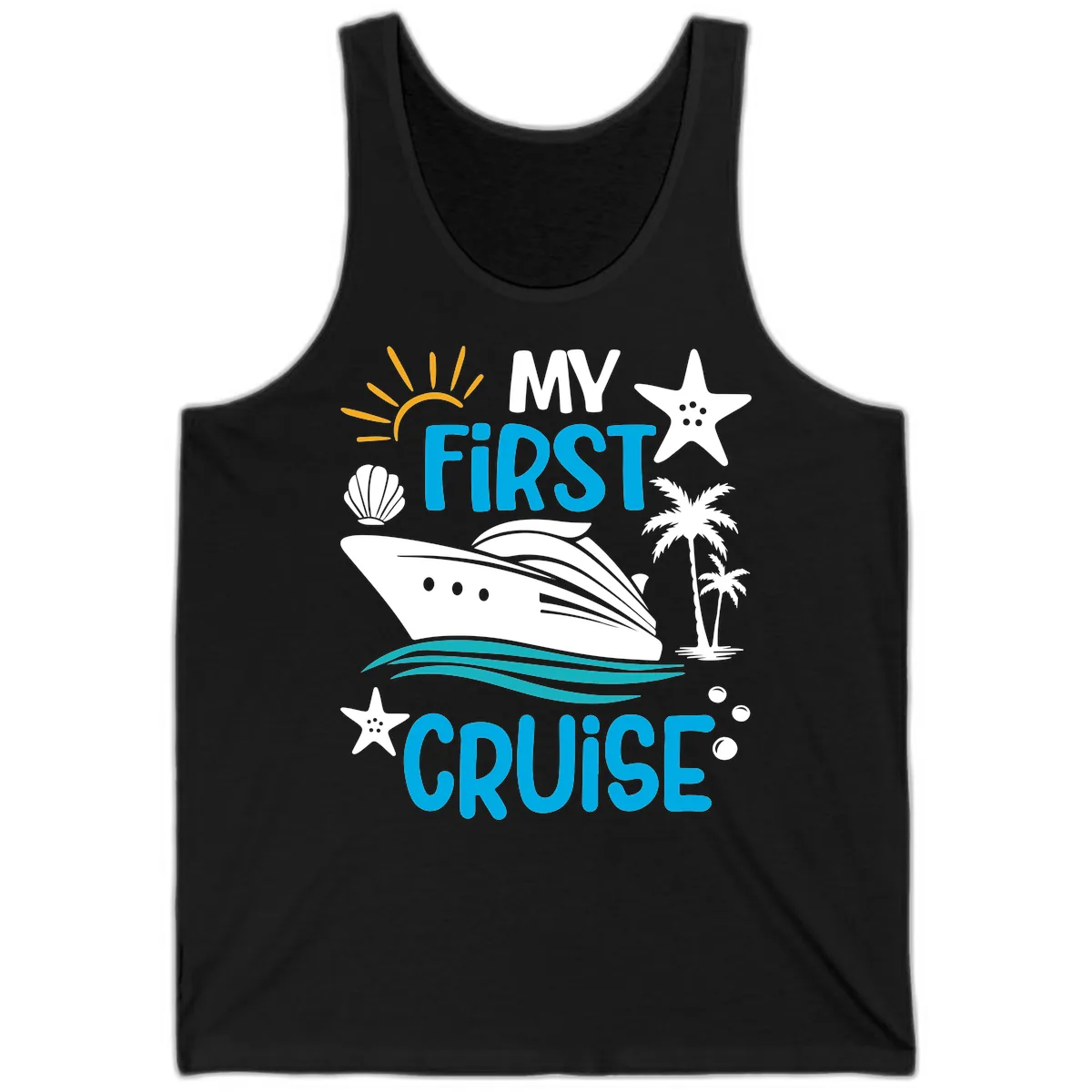 My First Cruise Tank in Black