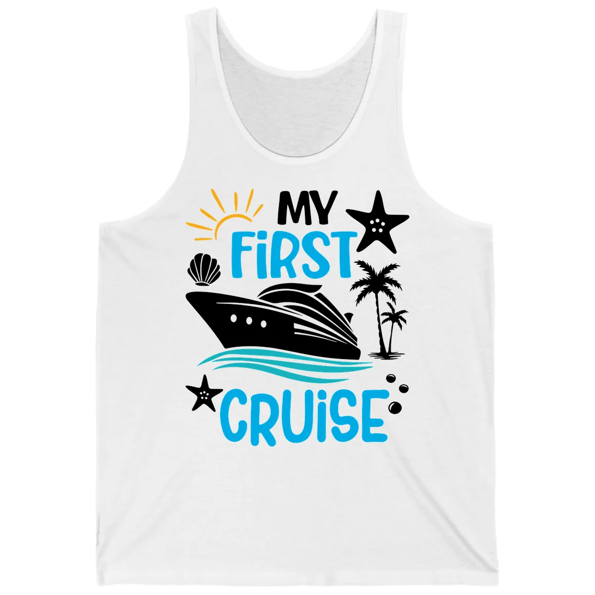 My First Cruise Tank in White