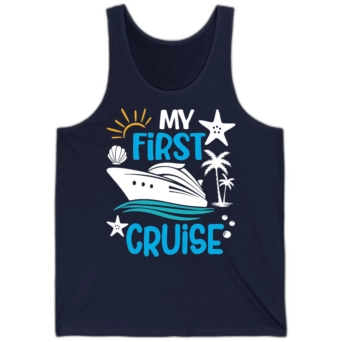 My First Cruise Tank in Navy
