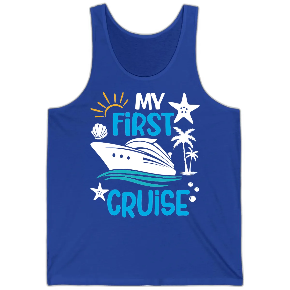 My First Cruise Tank in True Royal