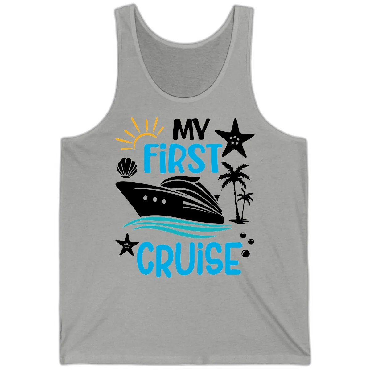 My First Cruise Tank in Athletic Heather