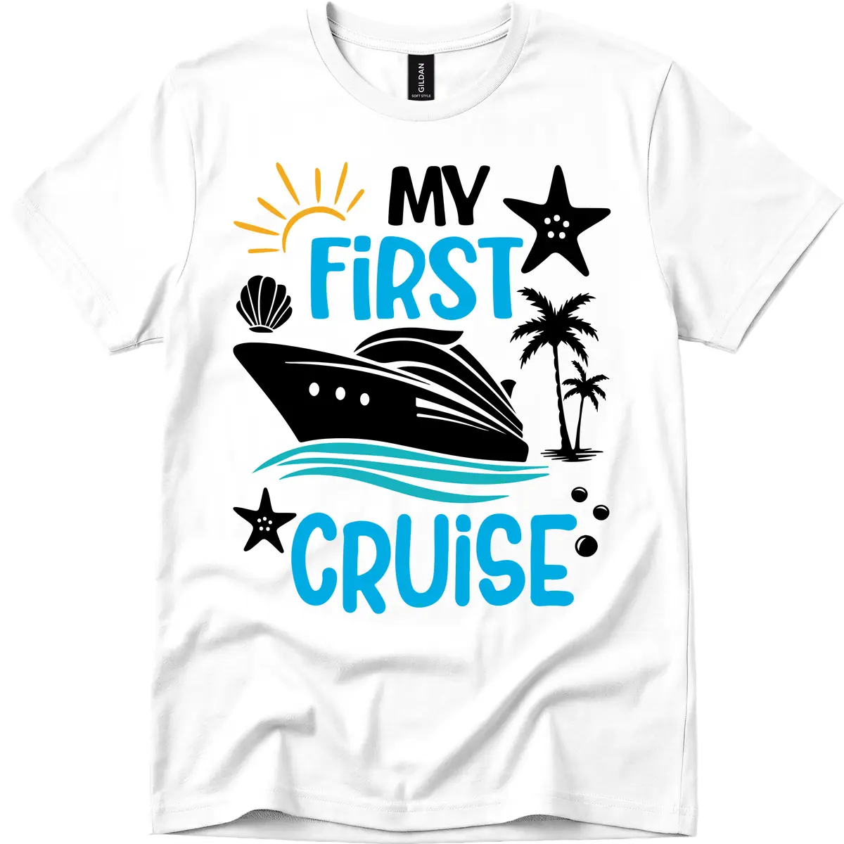 My First Cruise T-Shirt in White